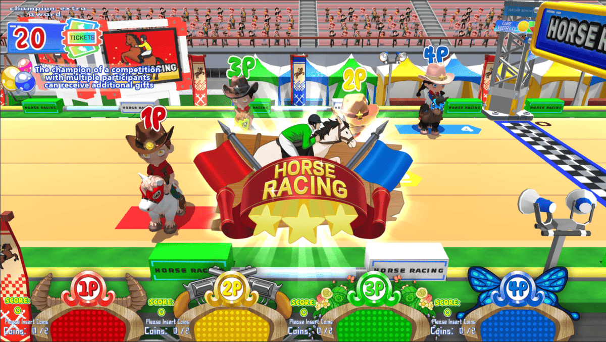 3D Simulation 4-person Horse Racing Game Machine Designed for Players of All Ages