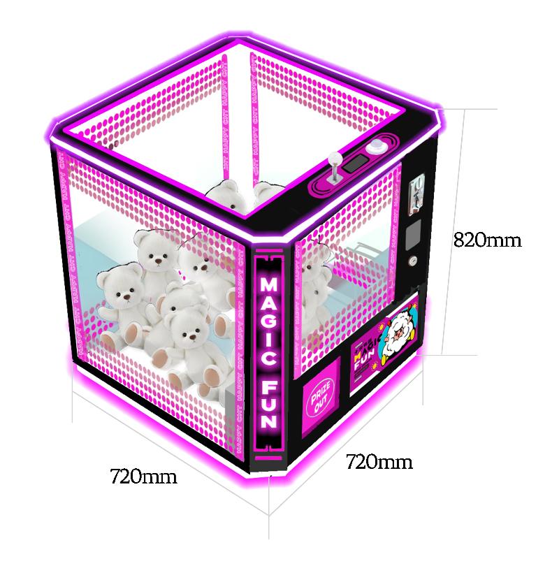 Single Rubik's Cube Crane Machine