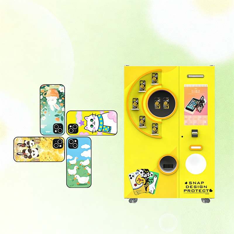 Precision Engineering Error-Proof System DIY Phone Case Vending Machine for Young People