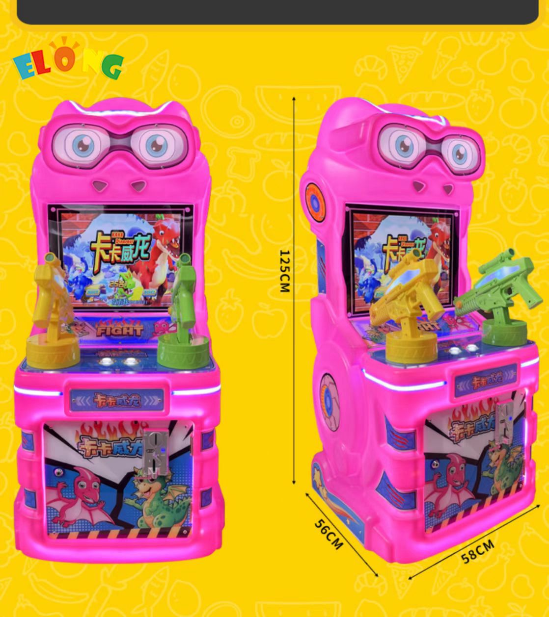 Racing Fighting Card Fishing Game Machine