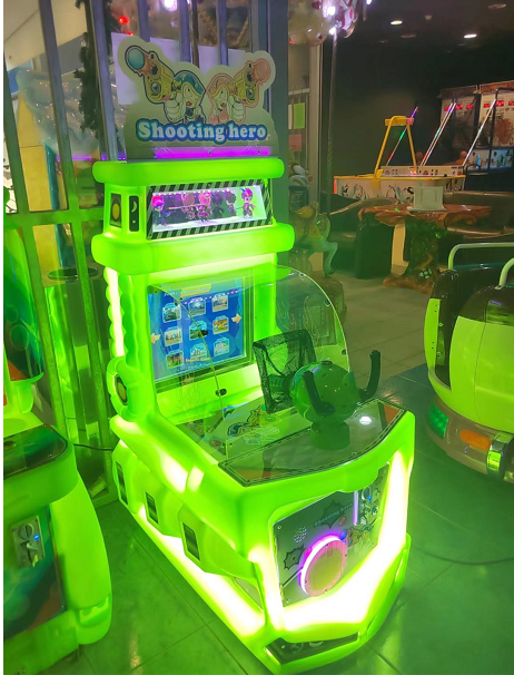 Single Ball Shooting Video Game Machine