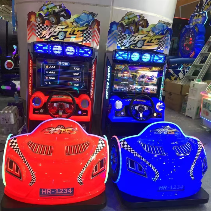 Elong Luxury Simulation Racing Car for Children and Adults Plastic Material Customizable Model EL-PV3702