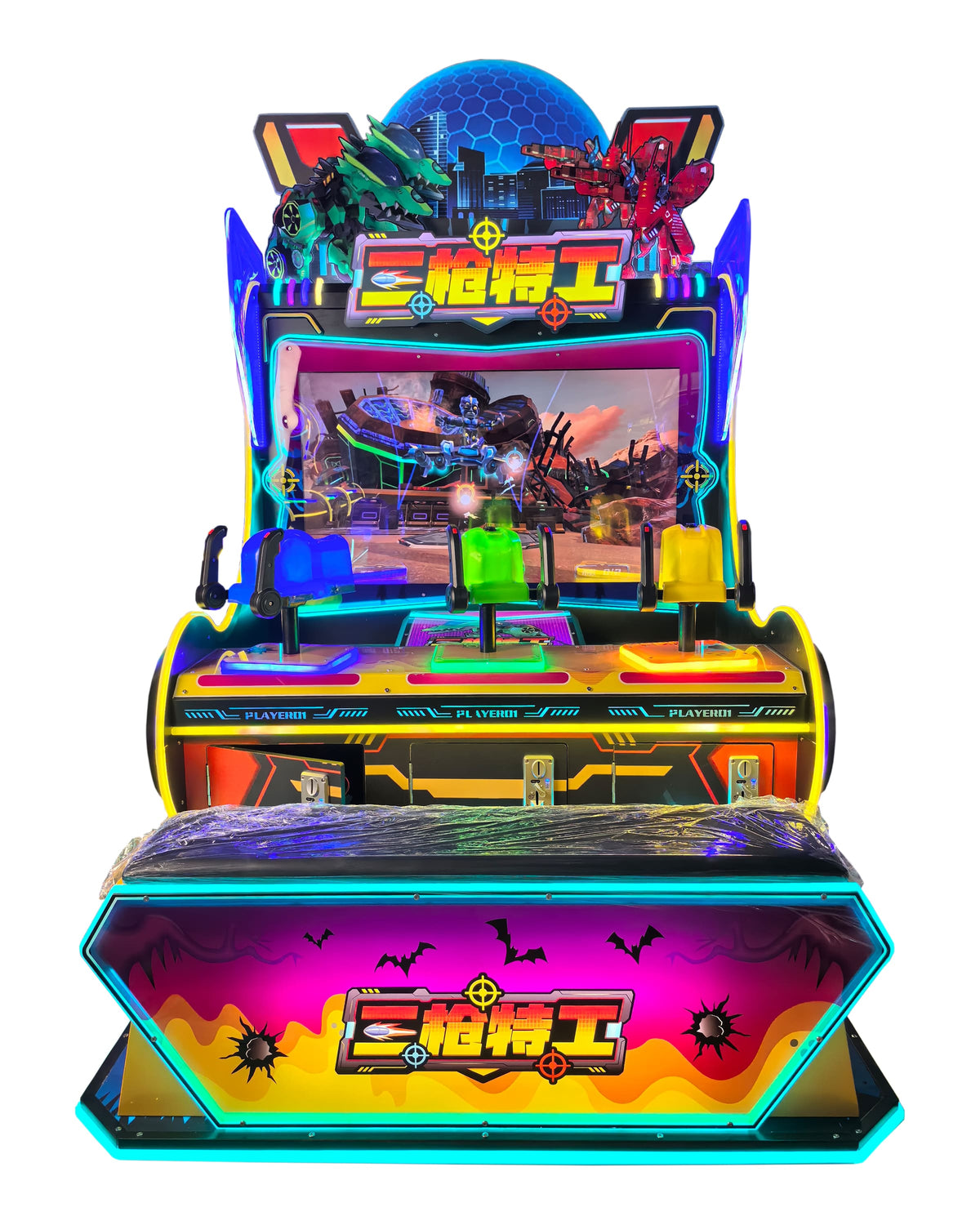 Guangdong Indoor Amusement Shooting Arcade Machine Bill Acceptor Boxing Game 6+ Years Multi-Language (Spanish/English/French)