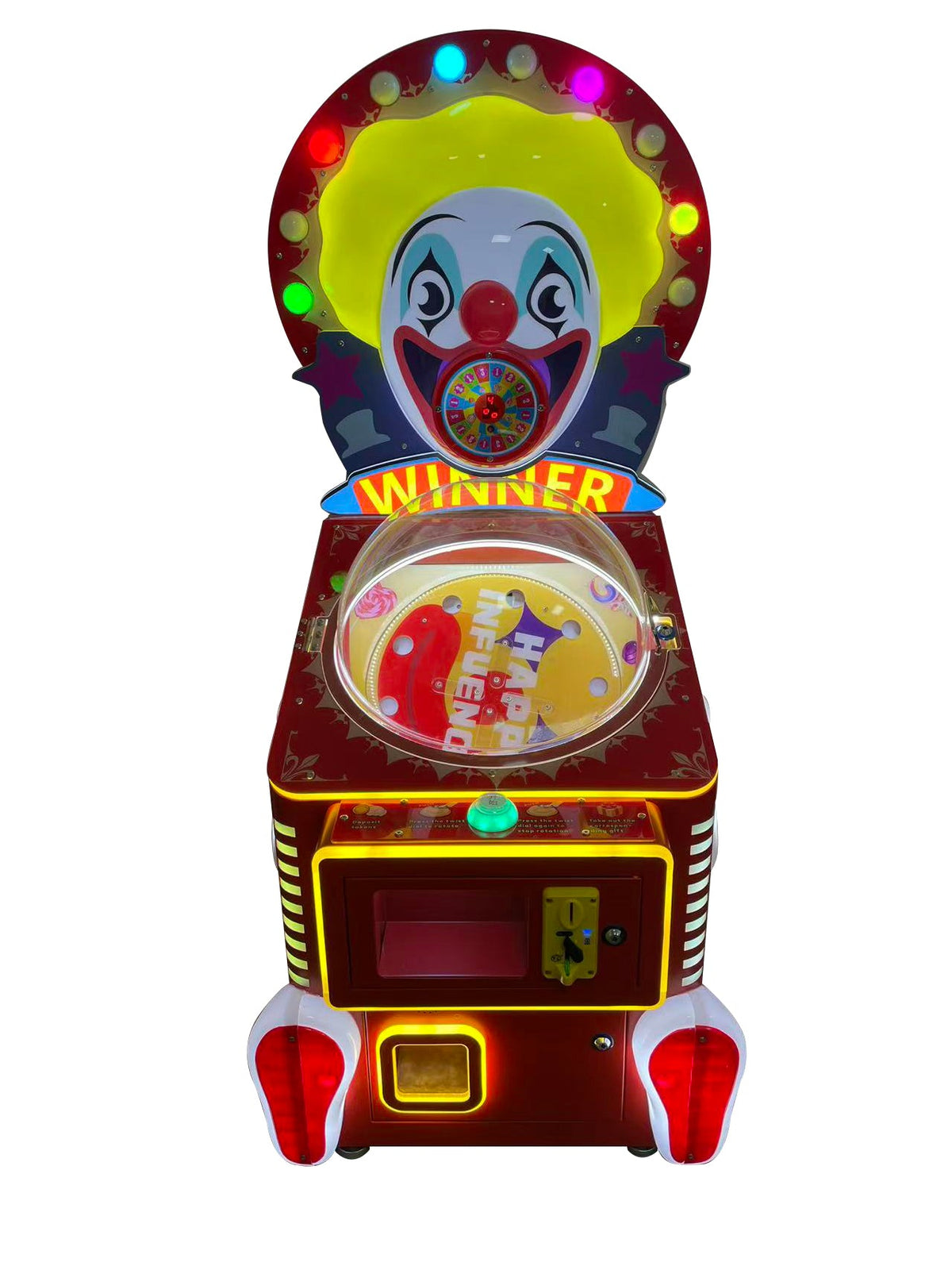 Happy Adult Candy Machine Vending Machine for Kids Prize Candy with English Games 1 Year Warranty Gift Machine