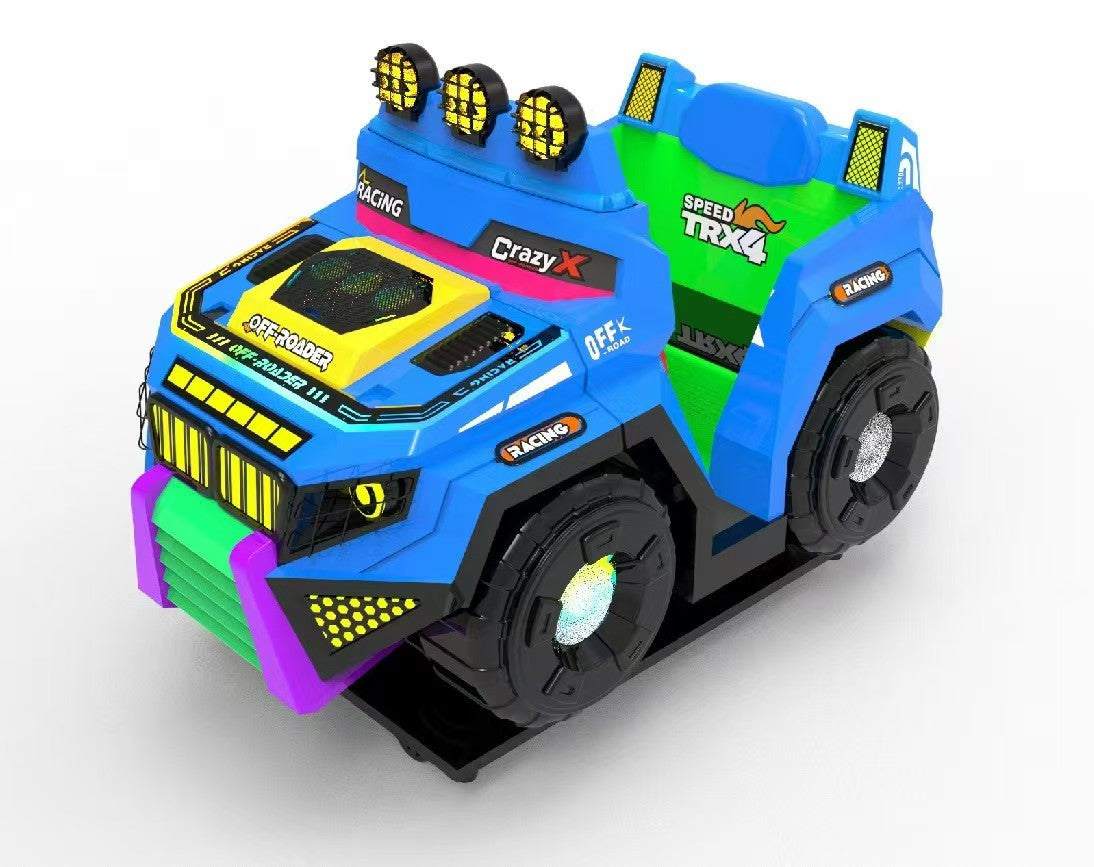 Kiddie Rides Crane Game Machine 1-Year Warranty for Amusement Parks Bus Gift Plastic Material in English Language