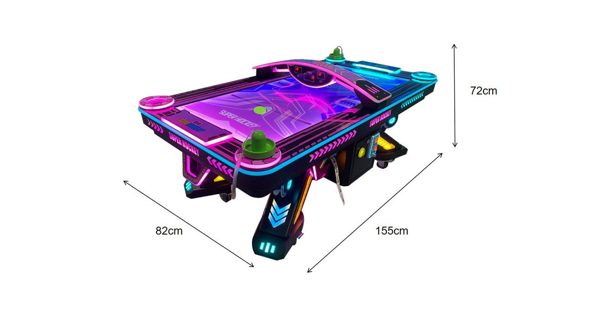 Portable Interactive Arcade Machine Air Hockey Table Coin Operated Plastic Ice Hockey Puck Balls