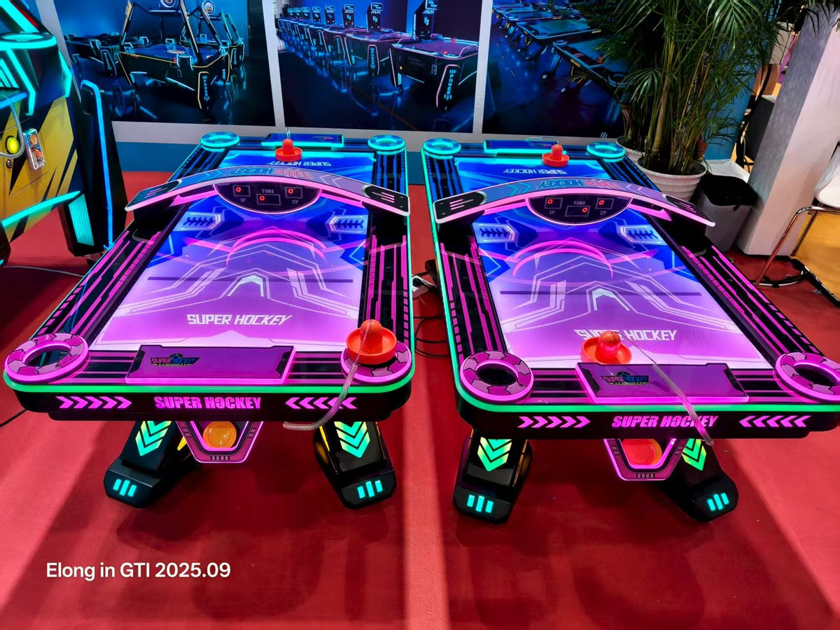 Portable Interactive Arcade Machine Air Hockey Table Coin Operated Plastic Ice Hockey Puck Balls