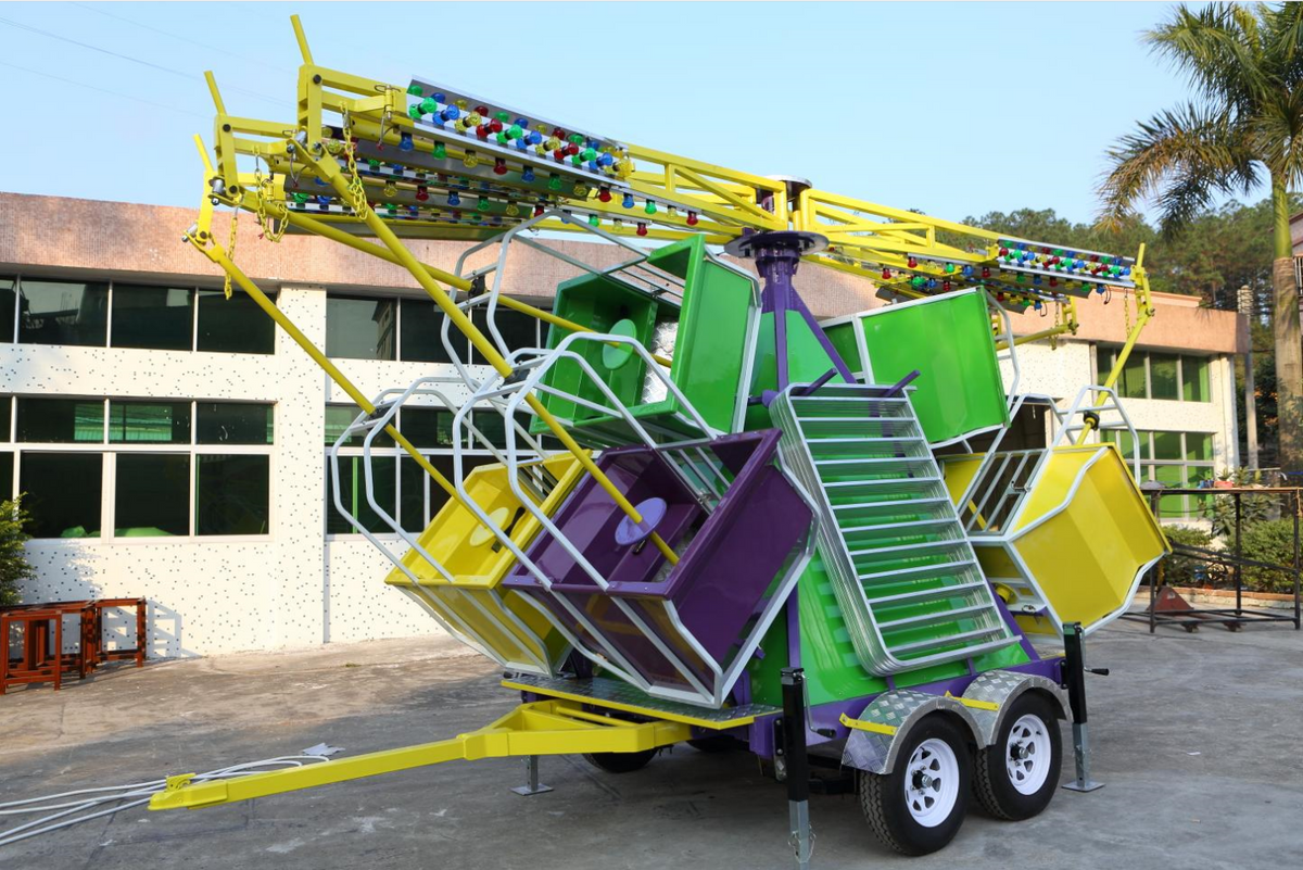 Amusement rides Foldable Mobile Flying Chair
