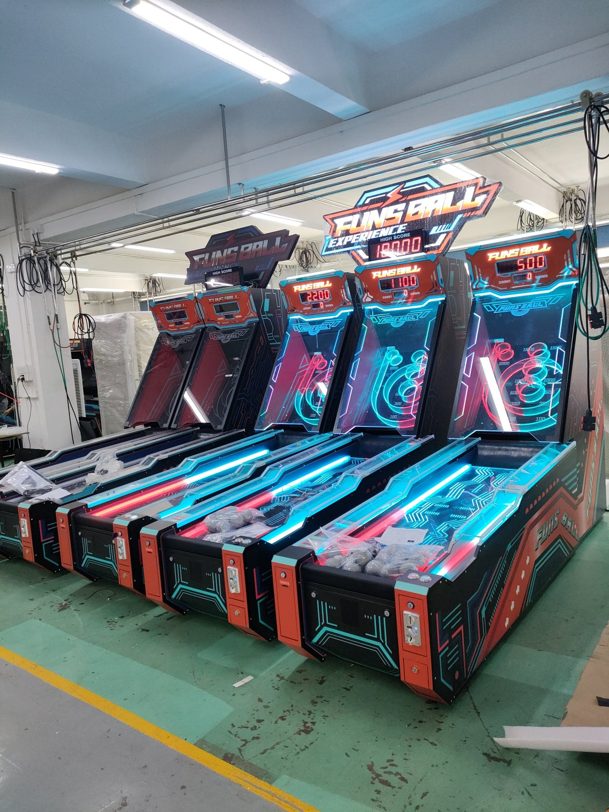 Hot Selling Blue Funball Indoor Outdoor Arcade Suitable for Children Adults All Seasons