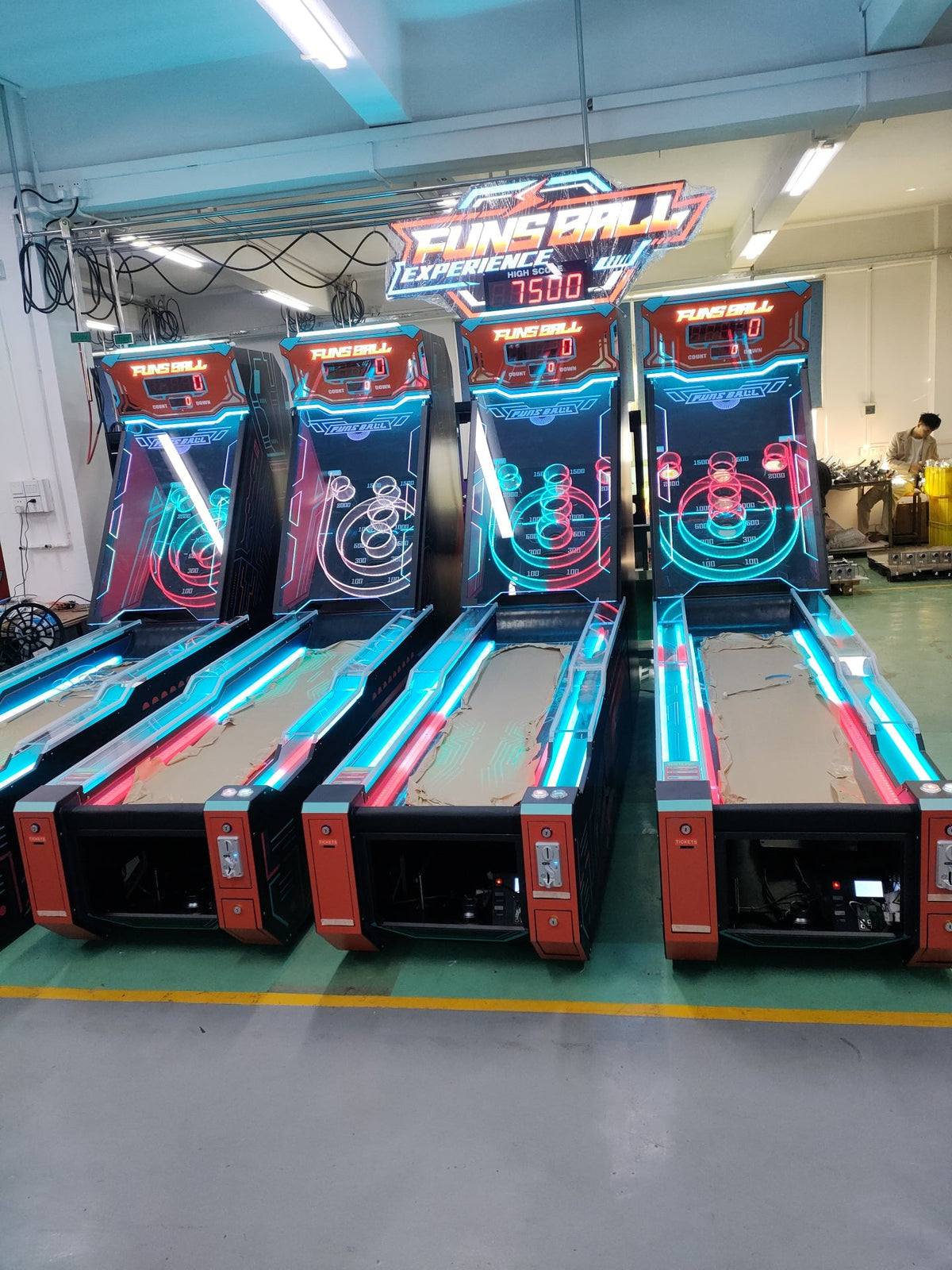 Hot Selling Blue Funball Indoor Outdoor Arcade Suitable for Children Adults All Seasons