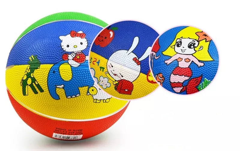 18cm Small Basketball Machine Blue Ball