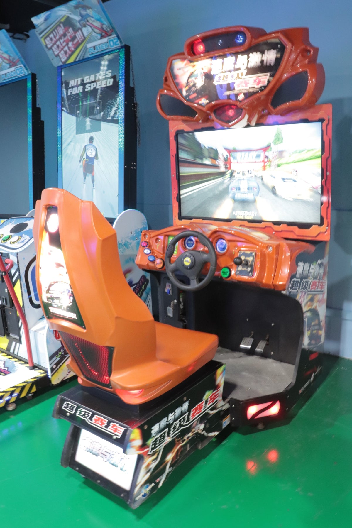 Simulator Game Machine Racing Car 42“Dynamic Rowing