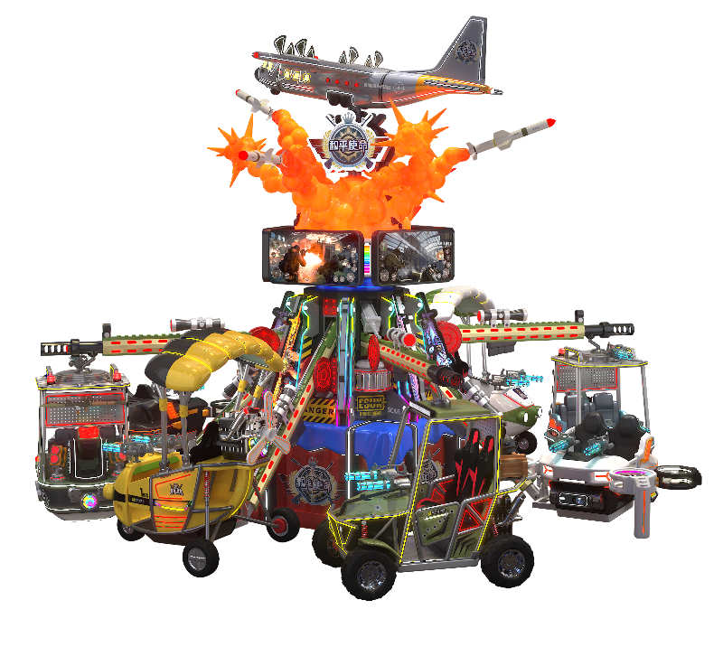 16-SEAT combination of jumping and lifting