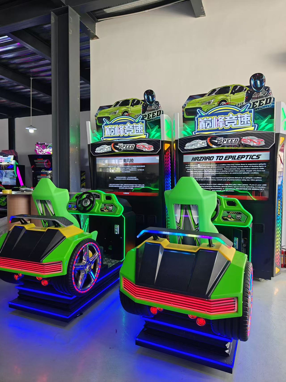 Guangdong Indoor Coin Games Arcade Racing Car Games Simulator Driving
