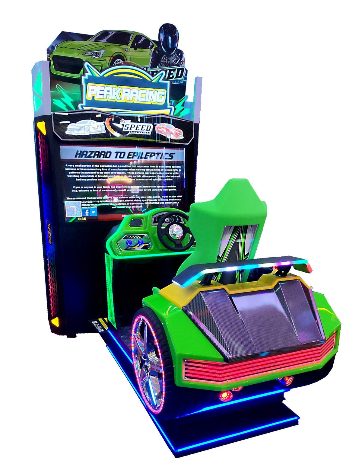 Guangdong Indoor Coin Games Arcade Racing Car Games Simulator Driving