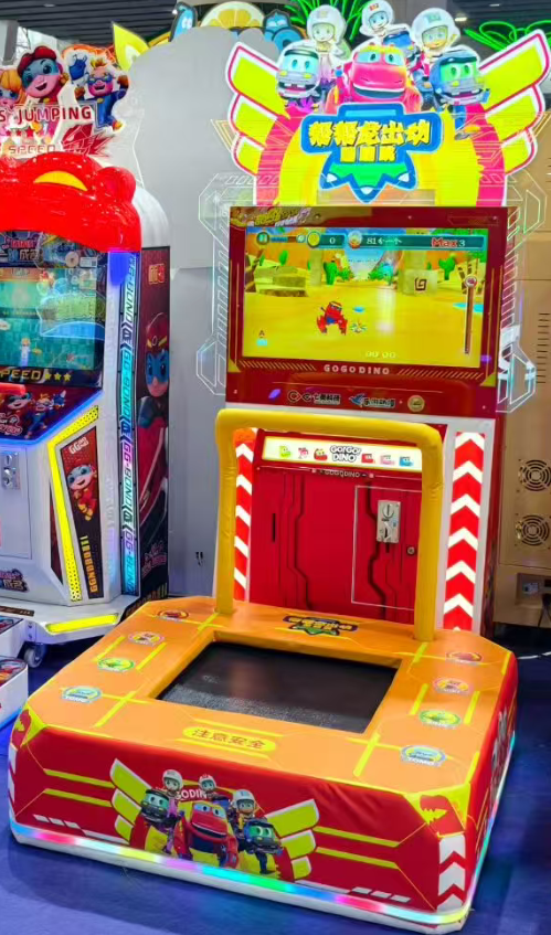 2-Player Fish Wonder Cat's Fortune Arcade Game Console Metal Construction Board Trampoline Game Machine