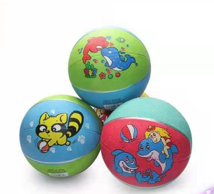 18cm Small Basketball Machine Blue Ball