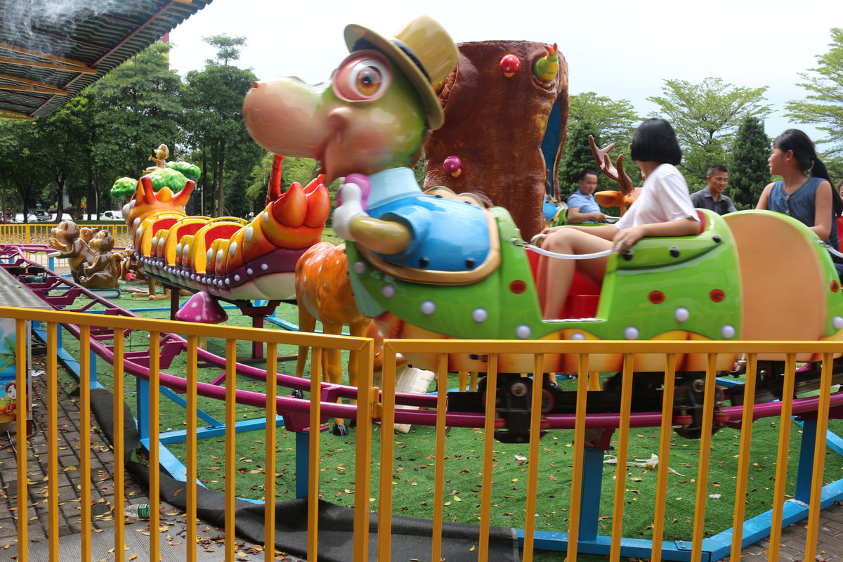 Mini Track Train Fruit Worm Roller Coaster