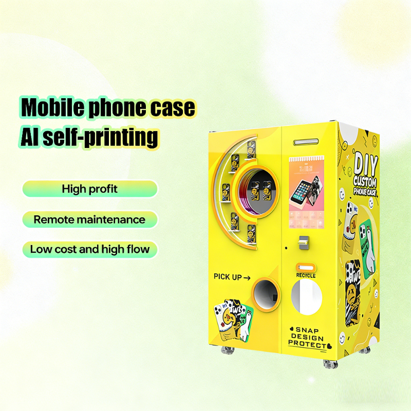 Precision Engineering Error-Proof System DIY Phone Case Vending Machine for Young People