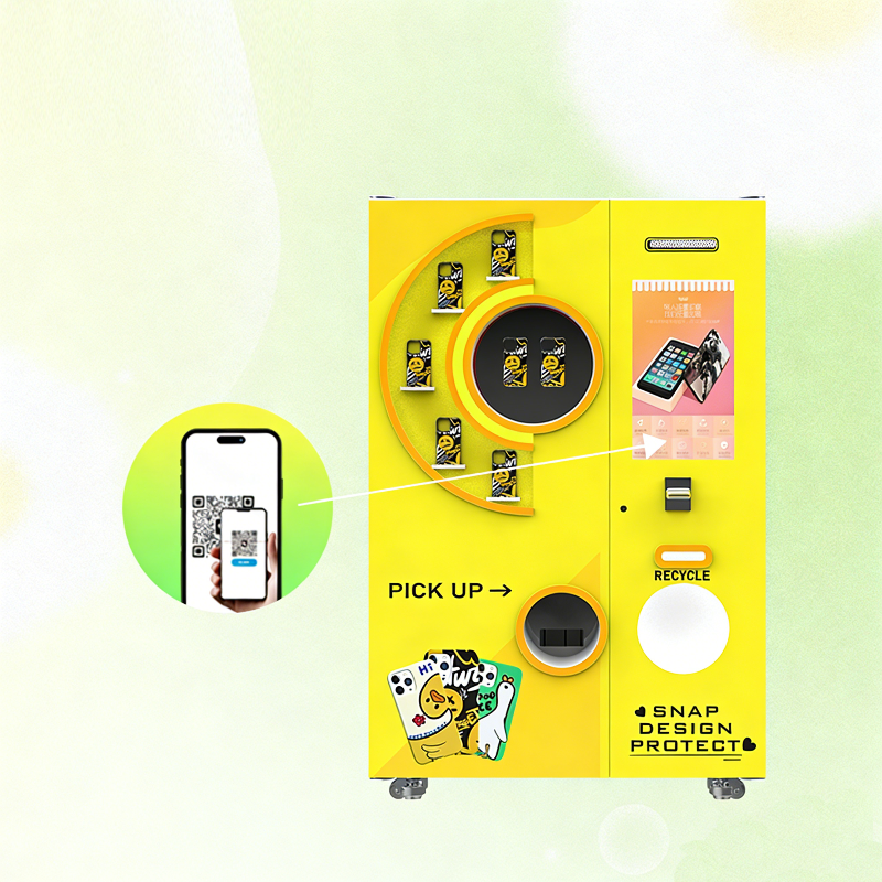 Precision Engineering Error-Proof System DIY Phone Case Vending Machine for Young People