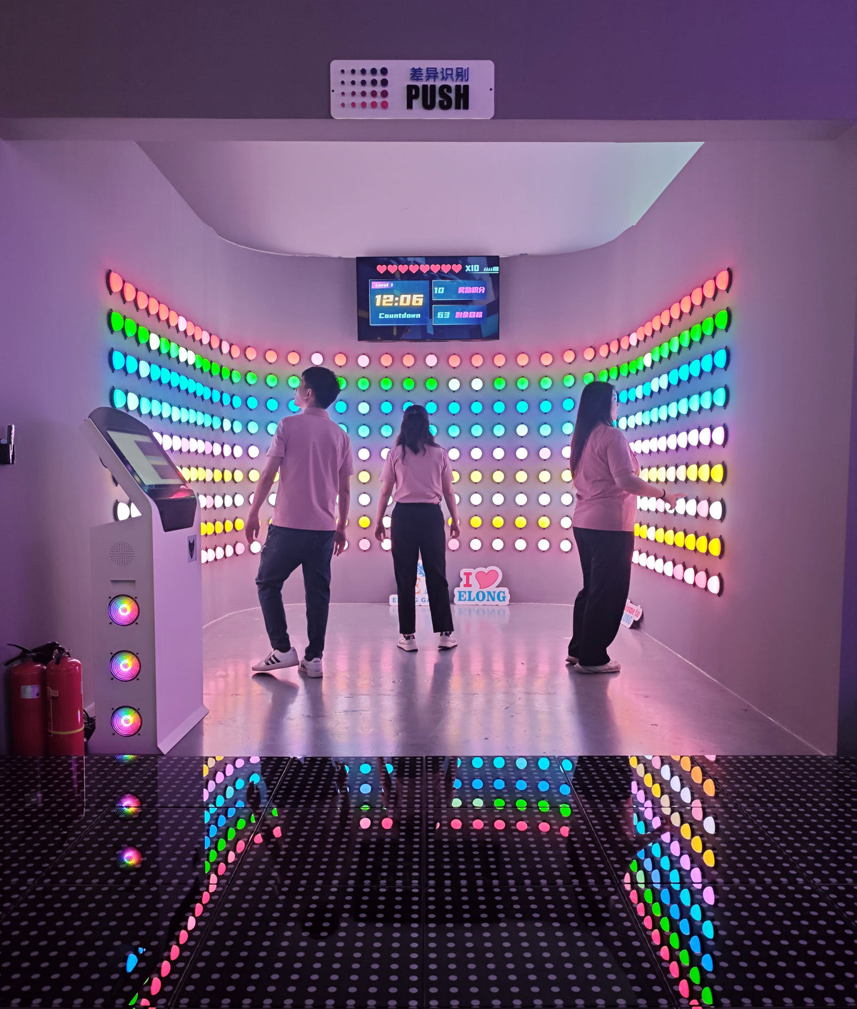 LED Reaction Game commercial active gaming equipment image 1