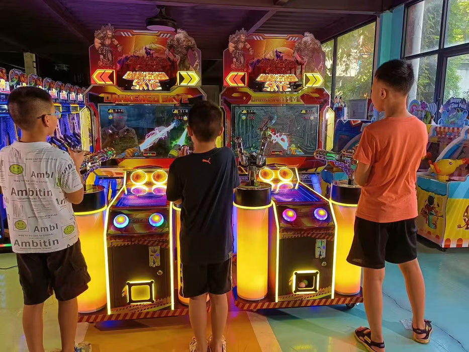 Arcarpse Indoor Dark Hunters Game Shooting Machine 1-Year Warranty Fiberglass Construction 220v English Language