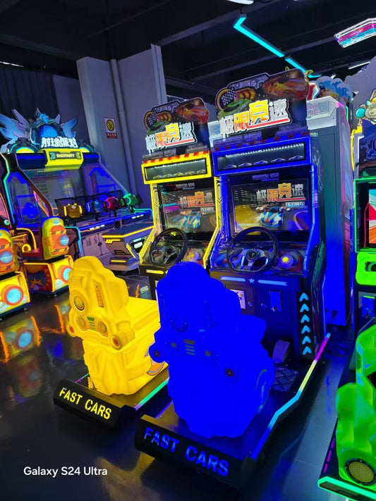 Kid Racing Car Arcade Machine Fun Coin Operated Kids' Games Sale for Children