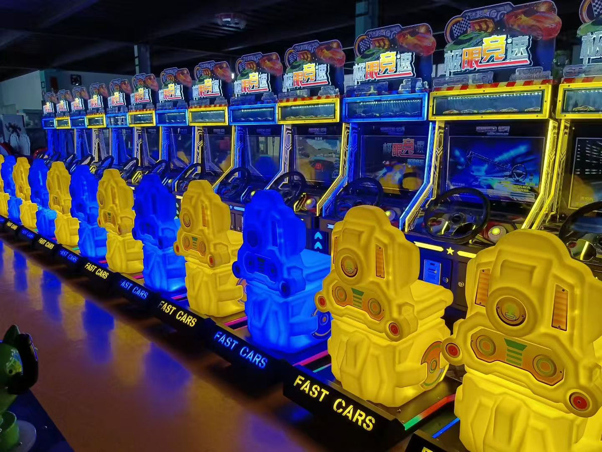 Kid Racing Car Arcade Machine Fun Coin Operated Kids' Games Sale for Children