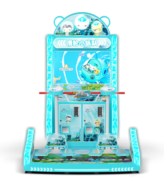 Kiddie Ride/ Video Acrade Game--SUBMARINE S QUADRON SCOOTERS