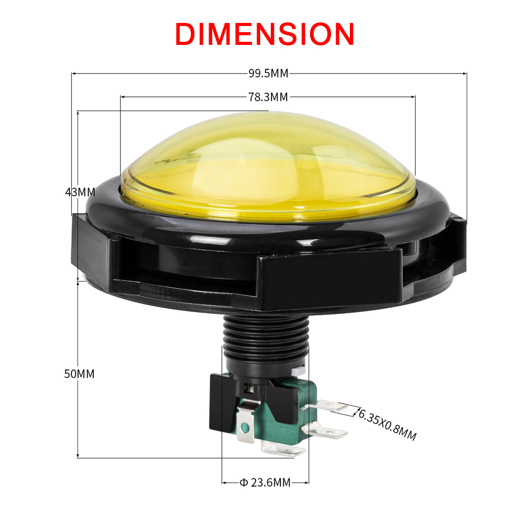 100mm Button