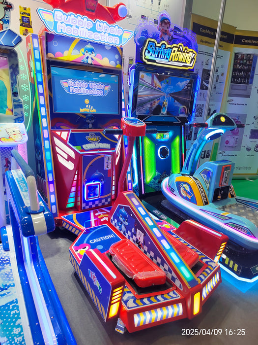 High Quality Super Wings English Interactive Arcade Game Machine Coin-Operated Sports mobilization