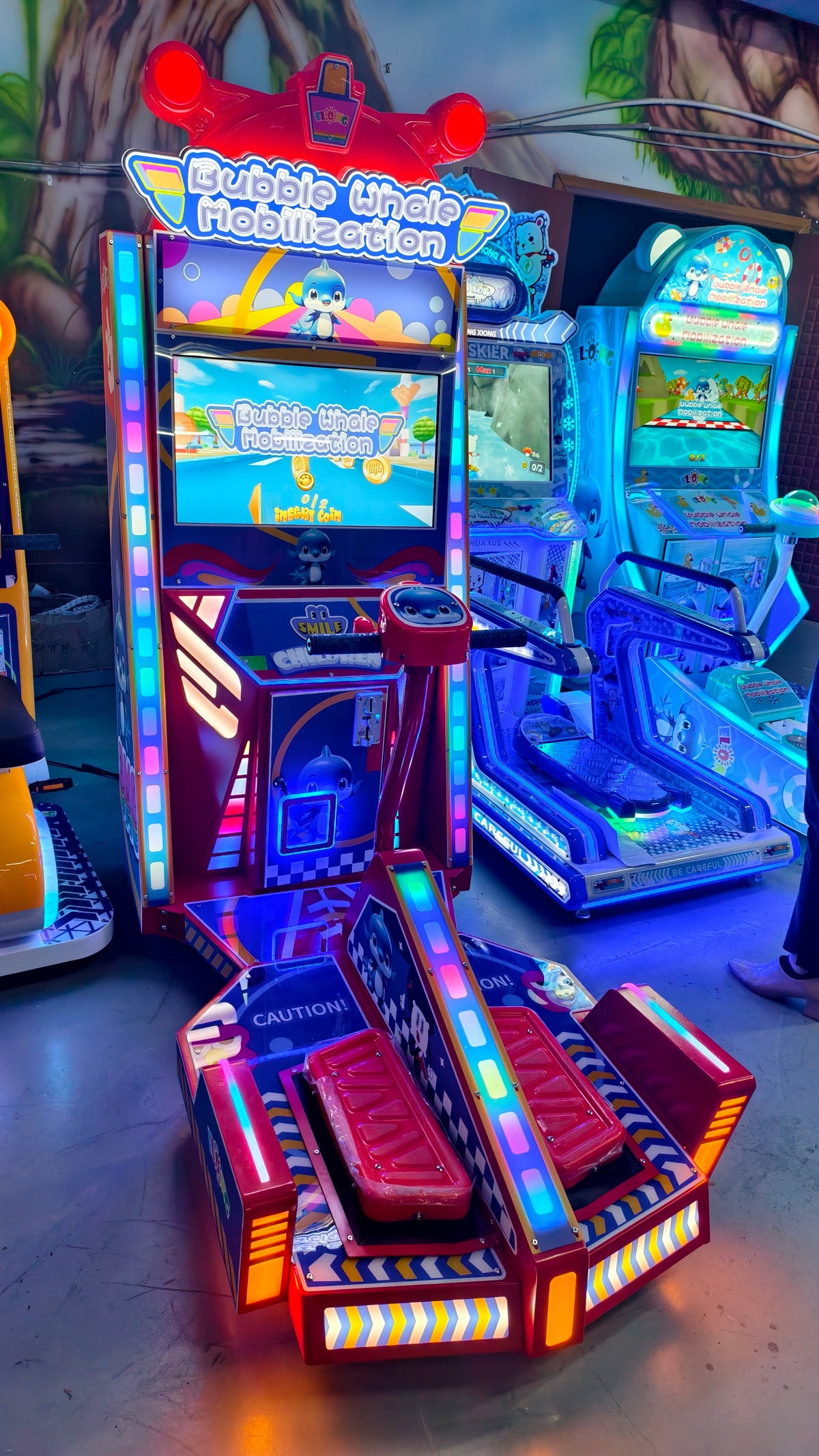 High Quality Super Wings English Interactive Arcade Game Machine Coin-Operated Sports mobilization