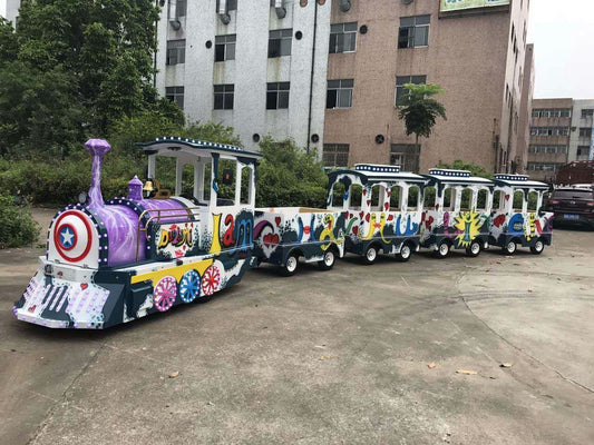 Rides-Trackless Trains