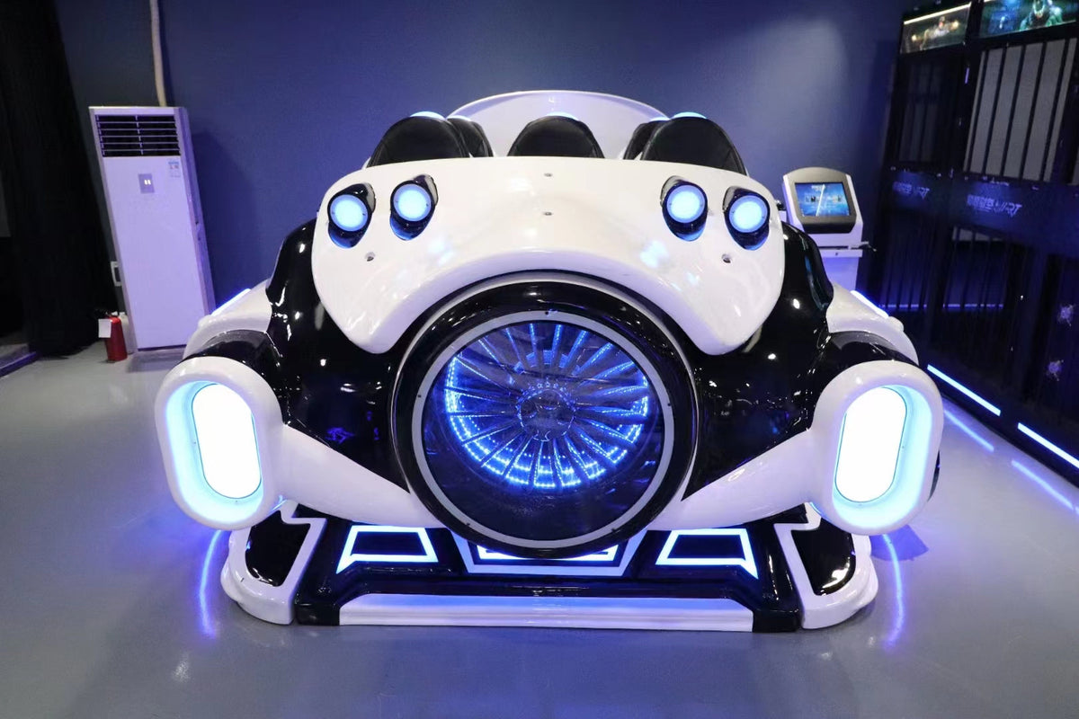 Family Six-Seat VR Cinema Racing Car