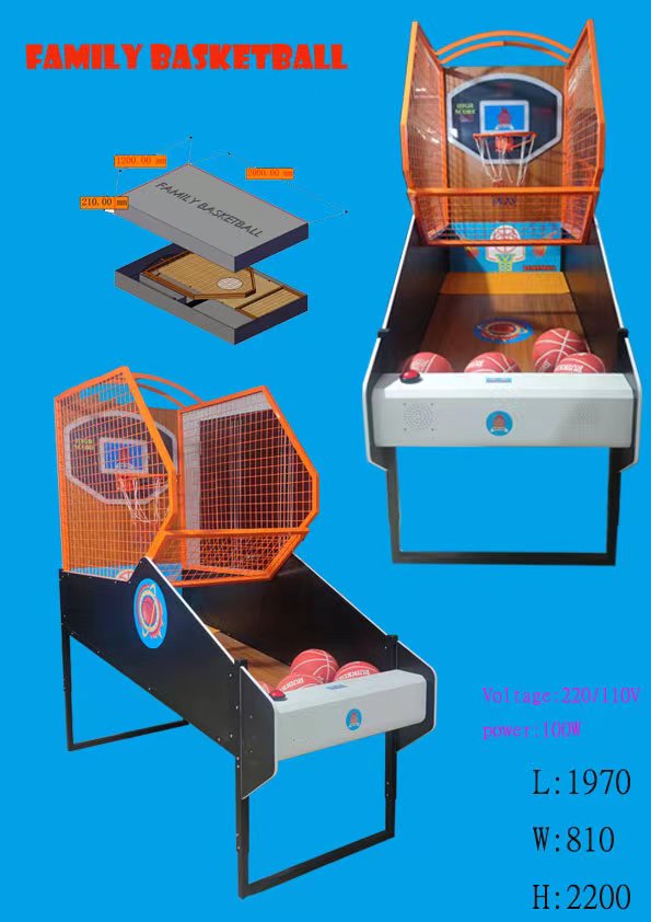 Family Basketball Machine