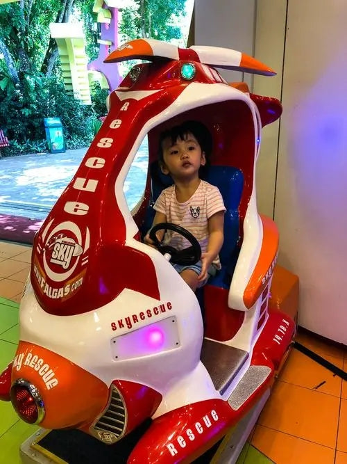 Kiddie Rides - Space Plane Kiddie Rides