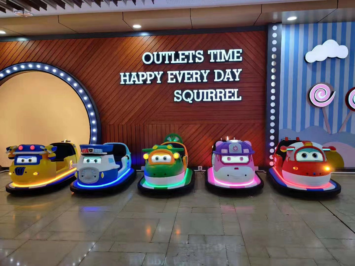 Super Flying Man Bumper Car