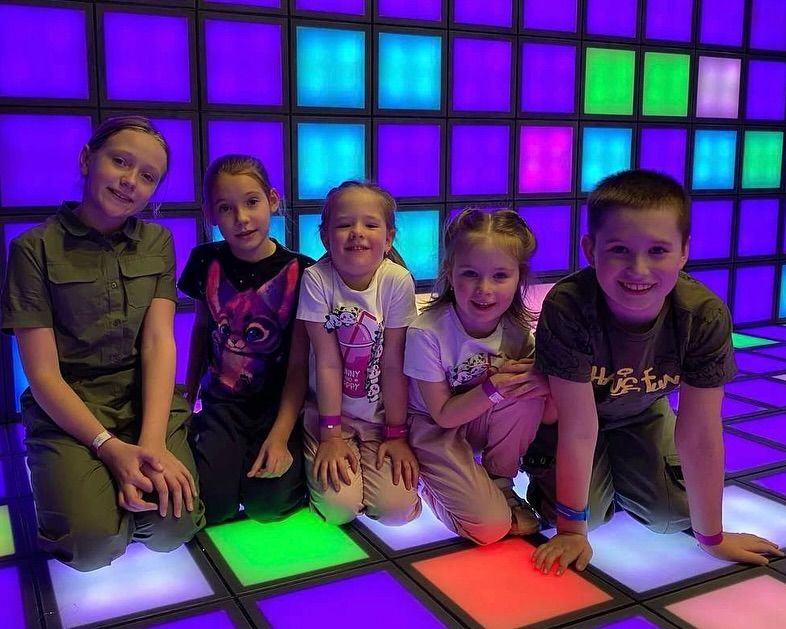 Interactive LED Floor Game commercial active gaming equipment image 3
