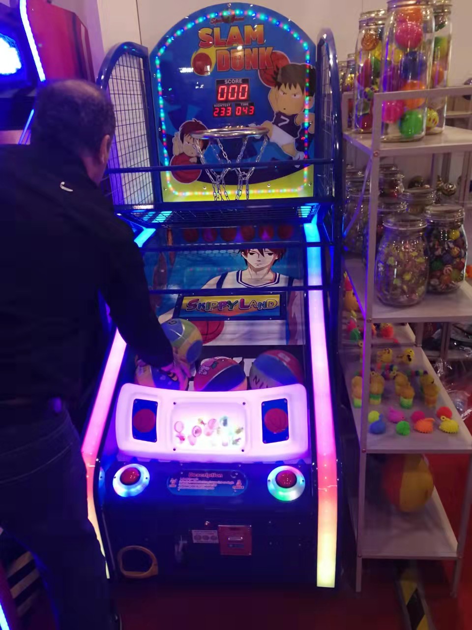 Sport Arcade Machine  - Children Basketball Game Machine