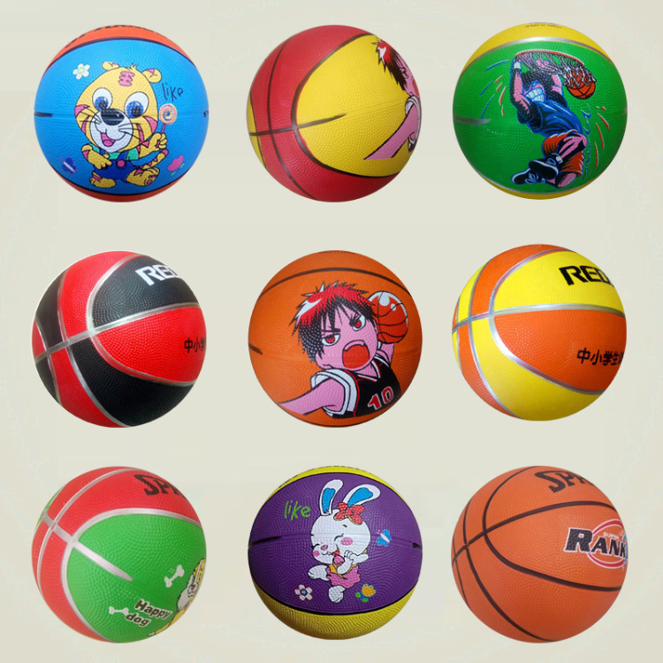 18cm Small Basketball Machine Blue Ball