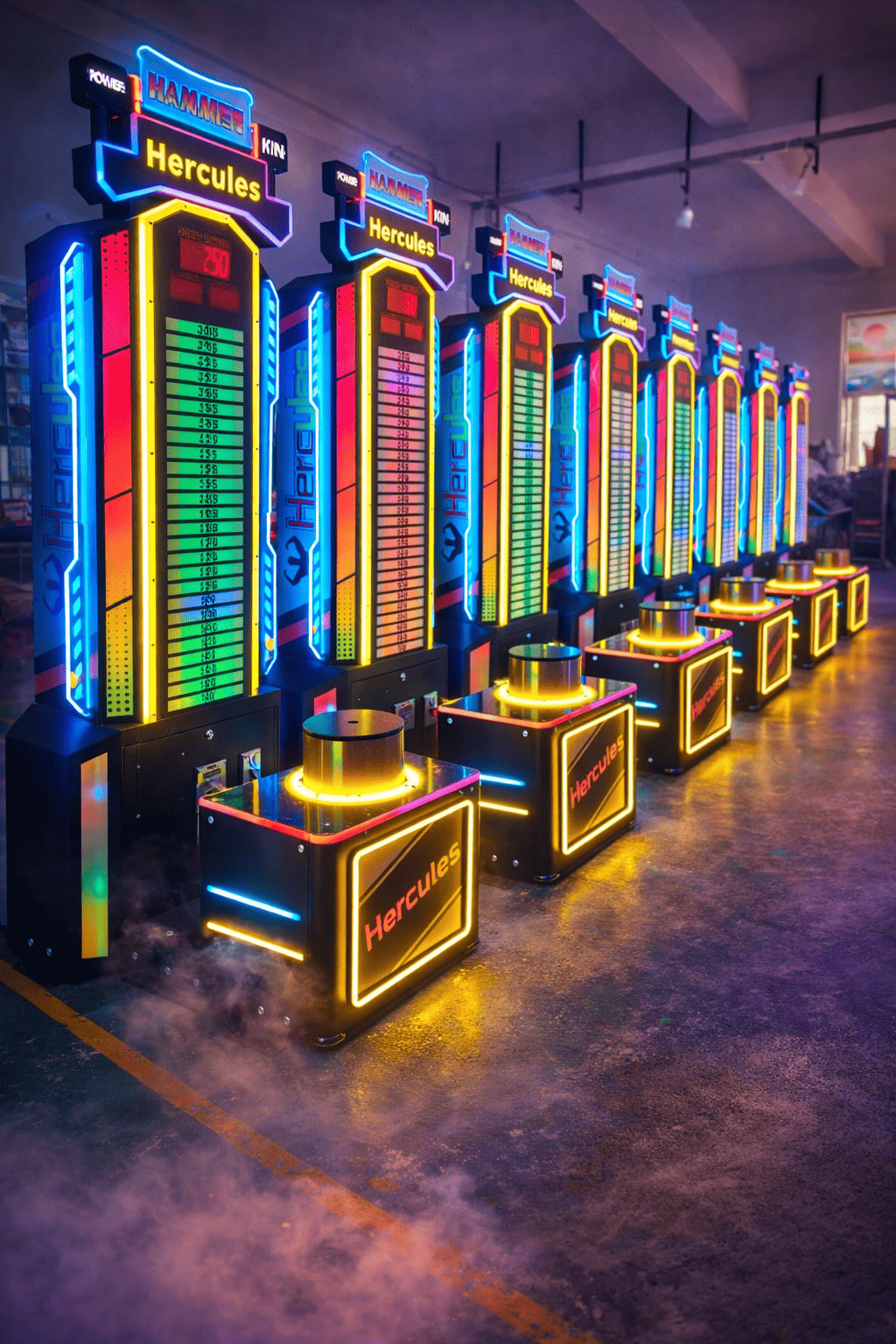 punching machine game