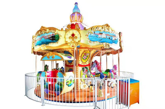 12 Seats Art Carousel