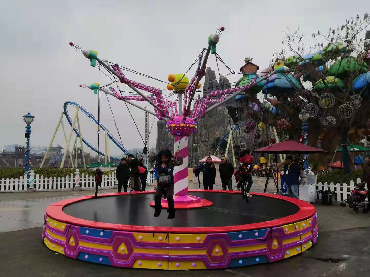 Rotating Trampoline