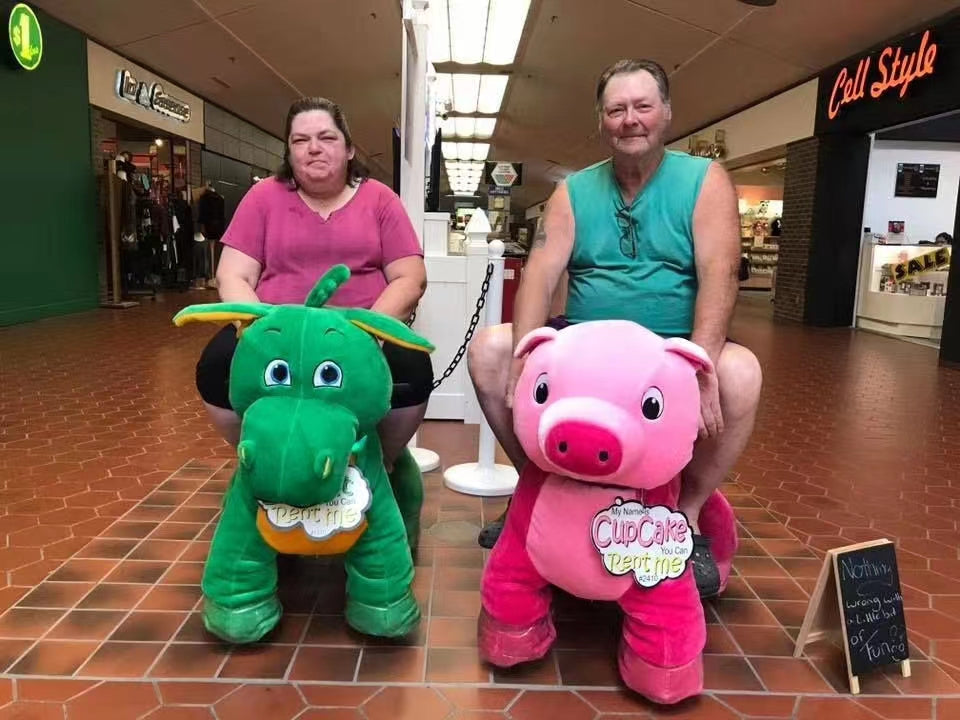 Remote Control Plush Animal Car