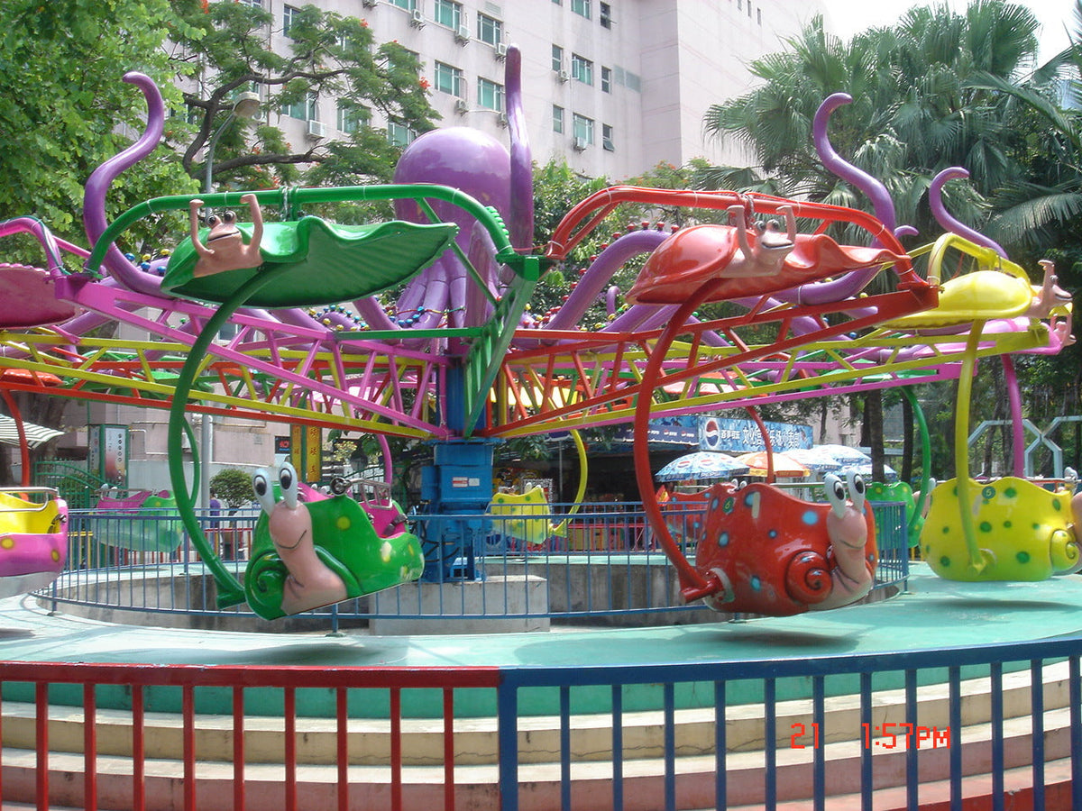24-Seat Snail Double Flying Chair
