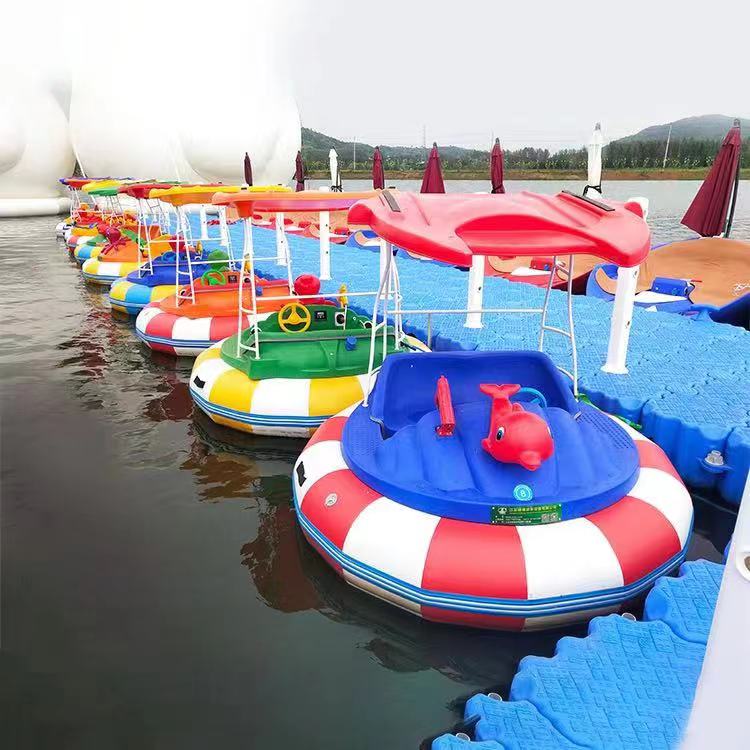 Electric Inflatable Laser Bumper Boat
