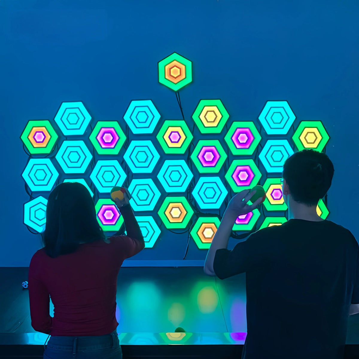 Interactive Throwing Wall Game commercial active gaming equipment image 7