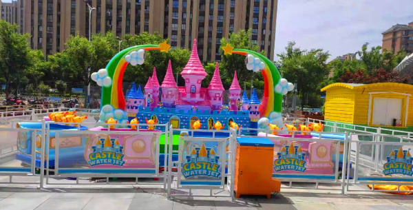 18P Castles Water Shooting Outdoor Game