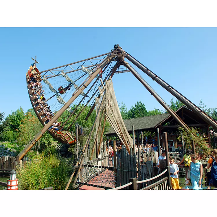 Excited Viking Boat