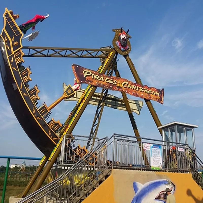 Excited Viking Boat